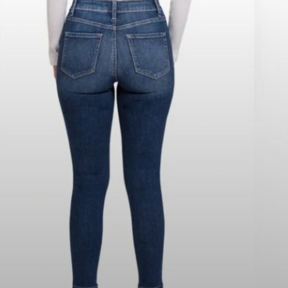 ZENANA HIGH RISE SKINNY LEG JEGGING JEANS Women's 32 Waist NWT Size 12 Skinny - Picture 5 of 6